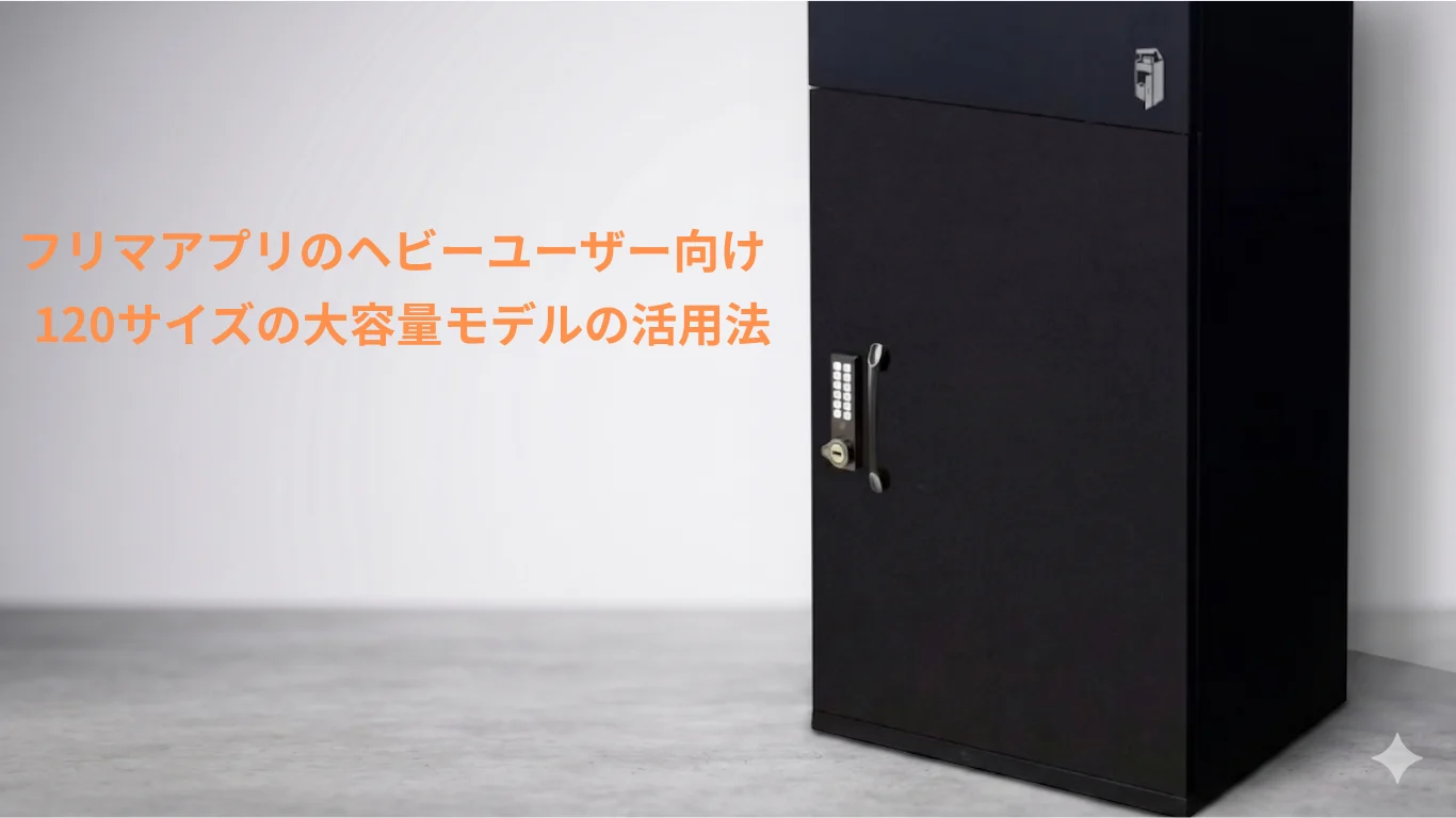 フリマアプリのヘビーユーザー向け、120サイズの大容量モデル（ONEモデルなど）の活用法