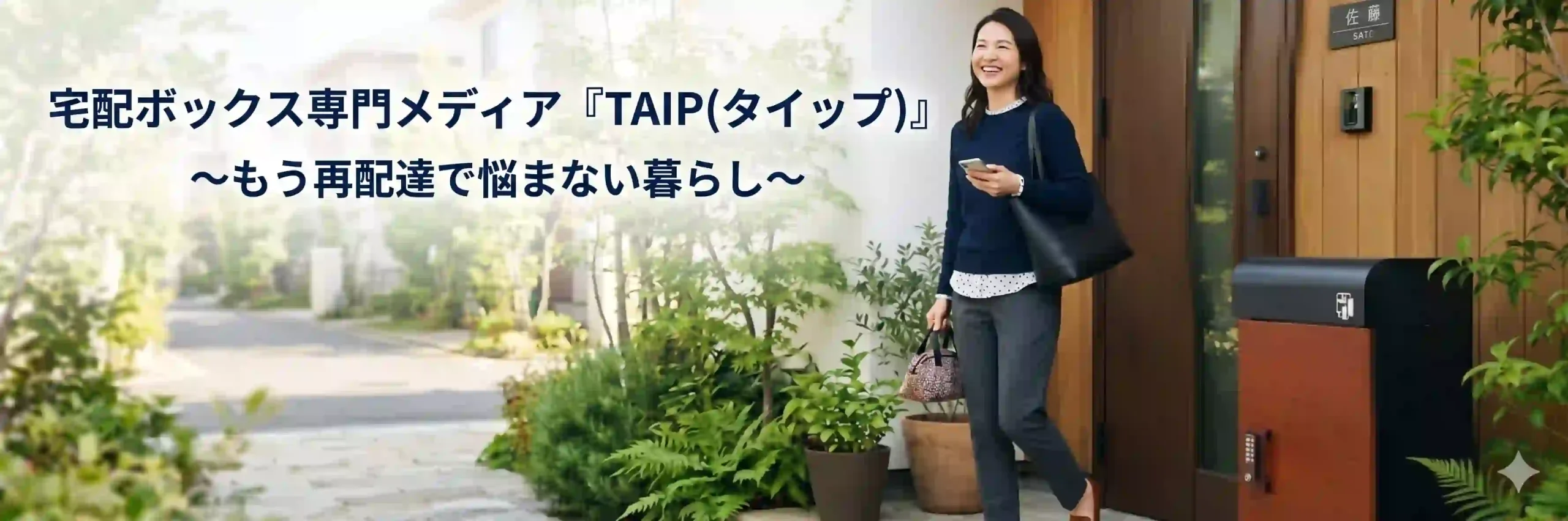 宅配ボックス専門メディア『TAIP（タイップ）』