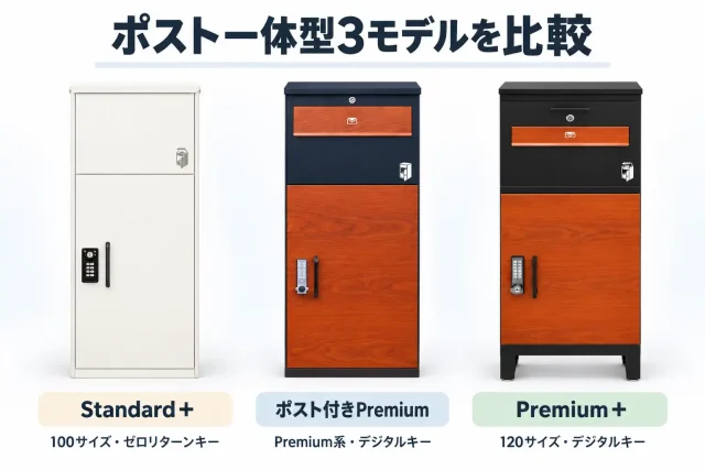 ポスト一体型はプレミアムだけでなく『Standard＋』も選べる