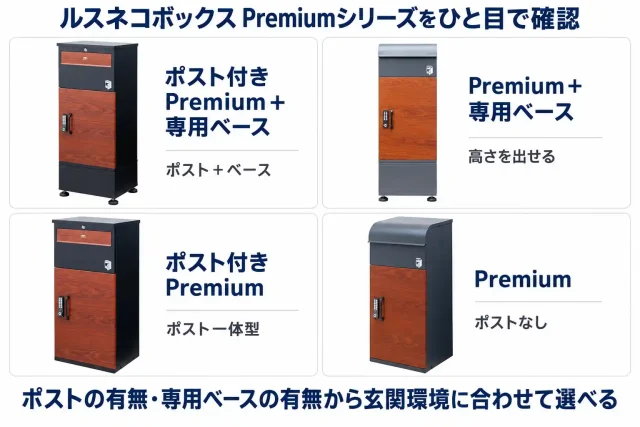 ルスネコボックス Premiumシリーズをひと目で確認