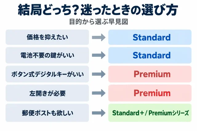 結局どっち？迷ったときの選び方